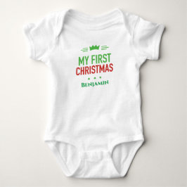 Mijn Eerste Kerst Baby Body Romper