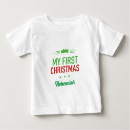 Mijn eerste kerst baby T-shirt