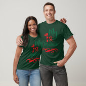 Mijn eerste kerst grappig t-shirt (Unisex)