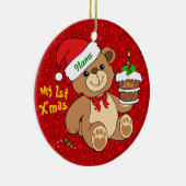 Mijn eerste kerst keramisch ornament (Rechts)