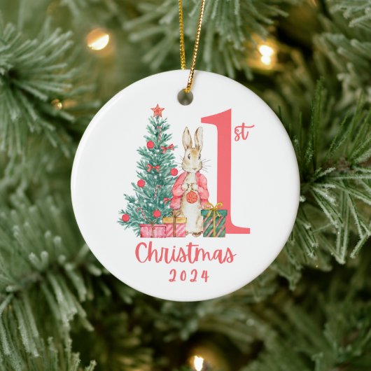 Mijn eerste kerst keramisch ornament (Boom)