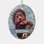 Mijn eerste kerst keramische kerstbal keramisch ornament (Rechts)