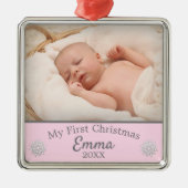 Mijn eerste kerst metalen ornament (Voorkant)