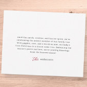 Mijn eerste kerst moderne geruite Baby foto Notitiekaartje