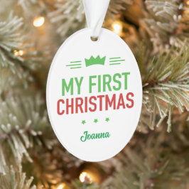 Mijn Eerste Kerst Ornament