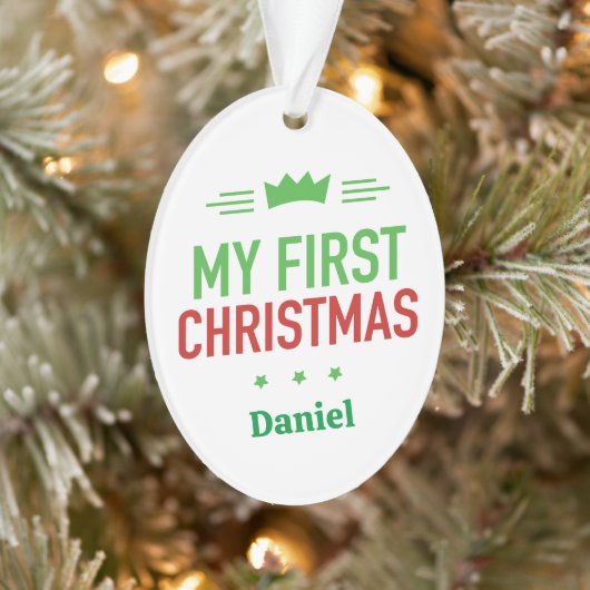 Mijn Eerste Kerst Ornament (Boom)