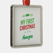 Mijn Eerste Kerst Ornament (Rechts)