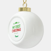 Mijn Eerste Kerst Ornament (Rechts)