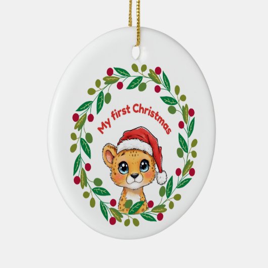 Mijn eerste kerst Ornament (Rechts)