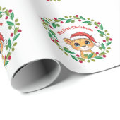 Mijn eerste kerst Ornament Cadeaupapier (Rol Hoek)