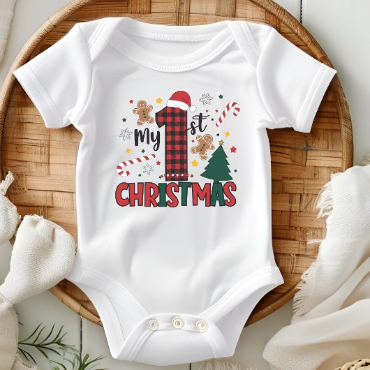 Mijn eerste kerst peperkoek snoepriet romper