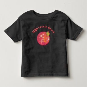 Mijn eerste Kerst pixel art, pixelart Kinder Shirts