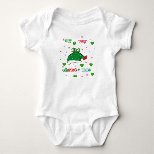 mijn eerste kerst romper (Voorkant)