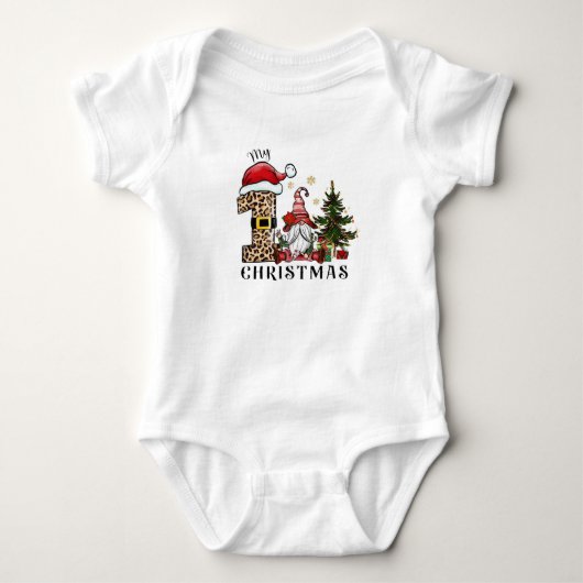 Mijn eerste kerst romper (Voorkant)