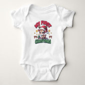Mijn eerste kerst - Schattig Baby rendierontwerp Romper (Voorkant)