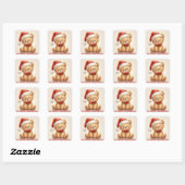 Mijn eerste kerst sticker voor baby's (Vel)
