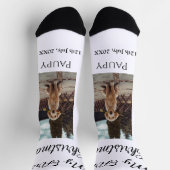 Mijn eerste kerst toevoegen naam hond kat jaar fot sokken (Top)