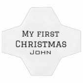 Mijn eerste kerst toevoegen naam mannelijke mannen voetbal (Enkel)