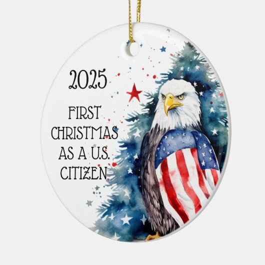 Mijn eerste kerst US Citizen Ornament Eagle (Links)