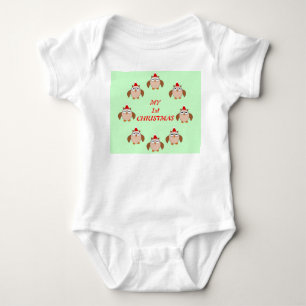 Mijn eerste kerstappelboomkor Baby T Shirt