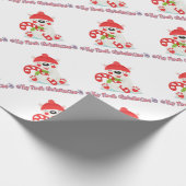 Mijn eerste kerstBaby Beer Cadeaupapier (Hoek)