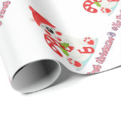 Mijn eerste kerstBaby Beer Cadeaupapier (Rol Hoek)