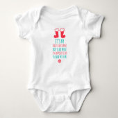 Mijn eerste kerstBaby Jersey Bodysuit (Voorkant)