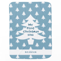 Mijn eerste kerstblauwe babyjongen op maat