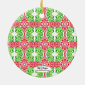 Mijn eerste kerstboom Ornament (Achterkant)