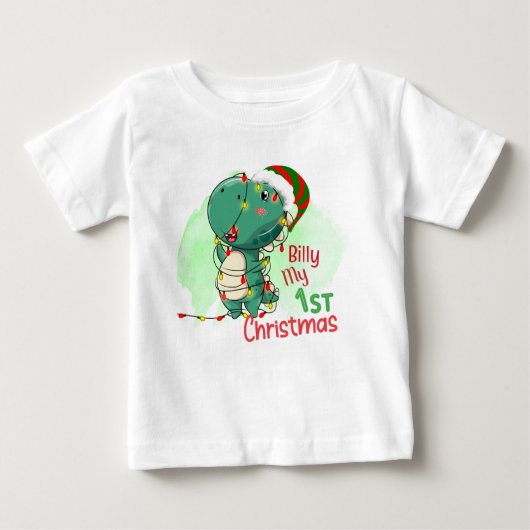 Mijn eerste kerstdinosaurus baby  (Voorkant)