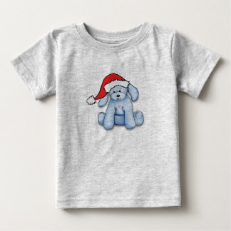 "Mijn eerste kerstfeest"-baby-kostuum met een scha