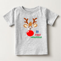 Mijn eerste kerstfeest Baby T-Shirt