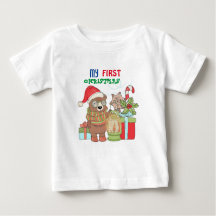 Mijn eerste kerstfeest Baby T-Shirt