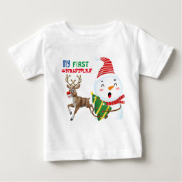 Mijn eerste kerstfeest Baby T-Shirt