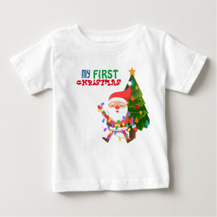 Mijn eerste kerstfeest Baby T-Shirt