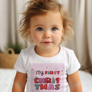 Mijn eerste kerstfeest Baby T-shirt