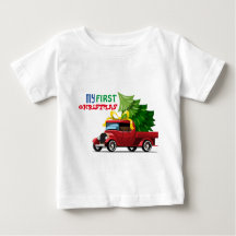 Mijn eerste kerstfeest Baby T-Shirt
