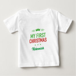 Mijn eerste kerstfeest Baby T-shirt
