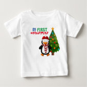 Mijn eerste kerstfeest Baby T-Shirt (Voorkant)
