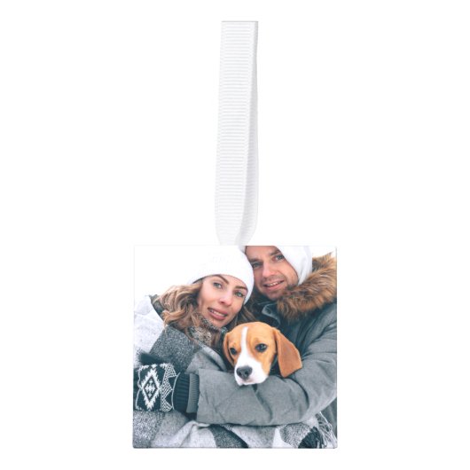 Mijn eerste kerstfeest met 4 foto's decoratie (Voorkant)