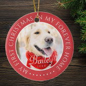 Mijn eerste Kerstfeest voor altijd Thuis Modern Pe Keramisch Ornament