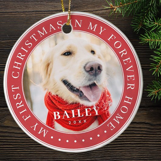 Mijn eerste Kerstfeest voor altijd Thuis Modern Pe Keramisch Ornament