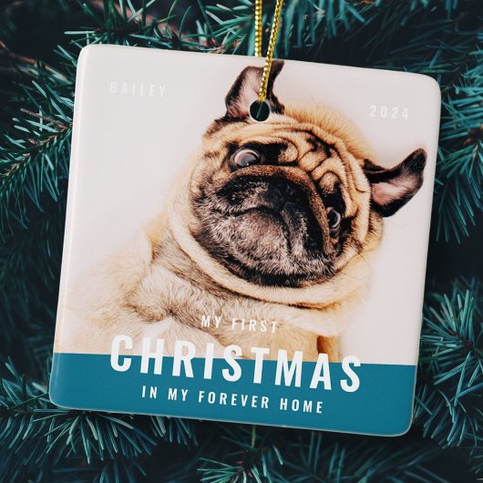 Mijn eerste Kerstfeest voor altijd Thuis Modern Pe Keramisch Ornament