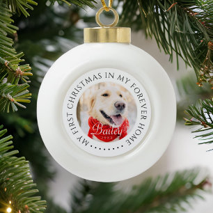 Mijn eerste Kerstfeest voor altijd Thuis Modern Pe Keramische Bal Ornament