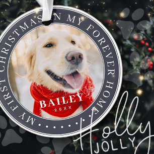 Mijn eerste Kerstfeest voor altijd Thuis Modern Pe Ornament