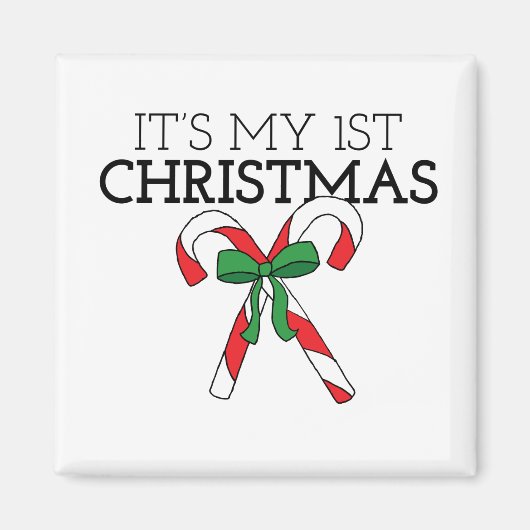 Mijn eerste kerstfeestdag met een Baby Magneet (Voorkant)