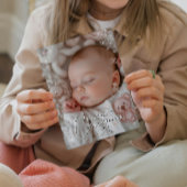 Mijn eerste kerstfoto Baby Feestdagenkaart