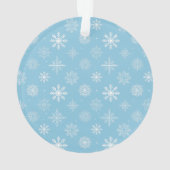Mijn eerste kerstfoto Baby Light Blue Ornament (achterkant)
