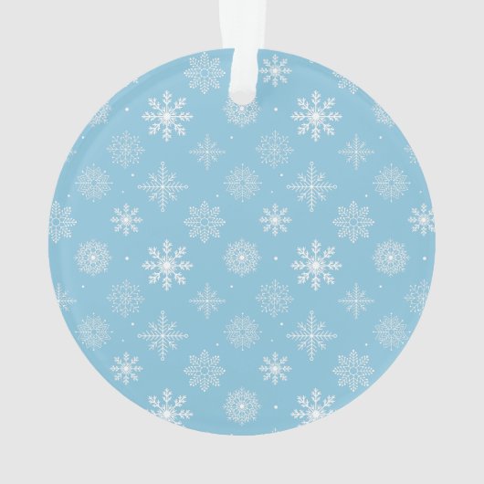Mijn eerste kerstfoto Baby Light Blue Ornament (achterkant)