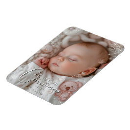 Mijn eerste kerstfoto Baby Magneet